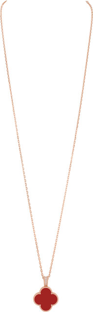 アルハンブラコレクション初のシークレットペンダントウォッチ｜Van Cleef & Arpels