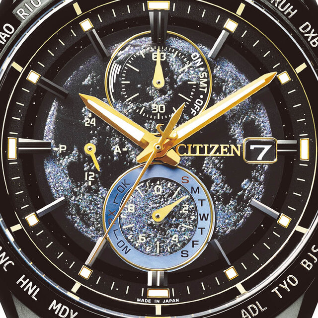Expressing the moon's soft light and darkness. A collaboration model with "HAKUTO-R" arrives from Attesa | CITIZEN