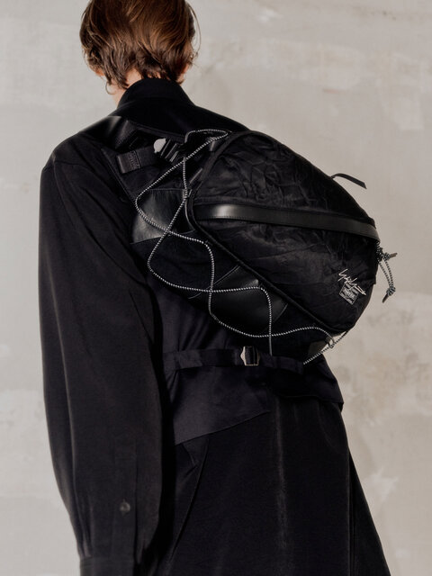 "Yohji Yamamoto" × "Porter" Second Edition Features High-Density Nylon Twill Fabric Designed with "Wrinkles" | YOHJI YAMAMOTO×PORTER