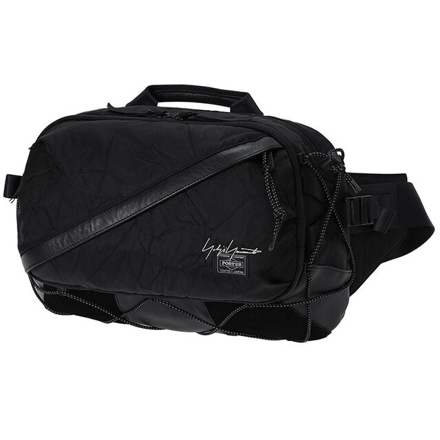 "Yohji Yamamoto" × "Porter" Second Edition Features High-Density Nylon Twill Fabric Designed with "Wrinkles" | YOHJI YAMAMOTO×PORTER
