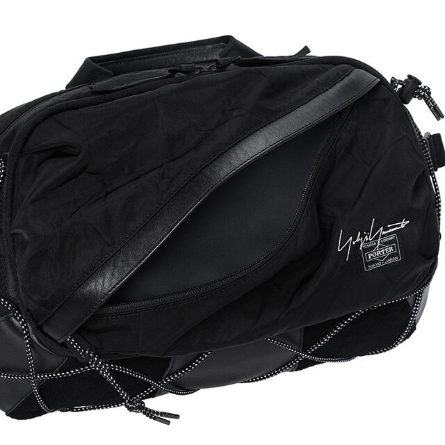 "Yohji Yamamoto" × "Porter" Second Edition Features High-Density Nylon Twill Fabric Designed with "Wrinkles" | YOHJI YAMAMOTO×PORTER