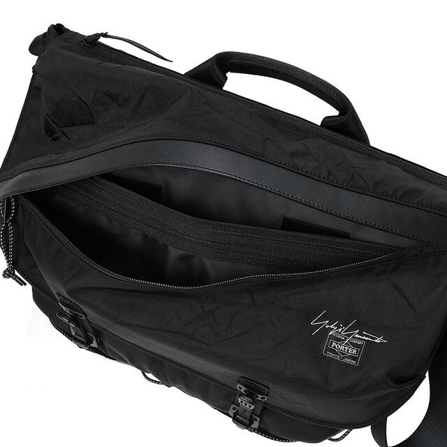 "Yohji Yamamoto" × "Porter" Second Edition Features High-Density Nylon Twill Fabric Designed with "Wrinkles" | YOHJI YAMAMOTO×PORTER