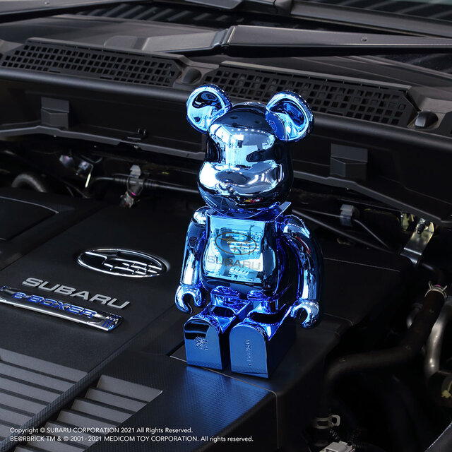 Release of "SUBARU BE@RBRICK THE 1st MODEL 400%." Four Years After the Name Change, the Future Envisioned by SUBARU Corporation | MEDICOM TOY