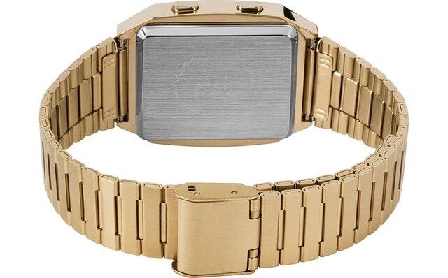 1980年代のデジタルアナログウオッチ復刻モデル「Q TIMEX Reissue Digital LCA」｜TIMEX
