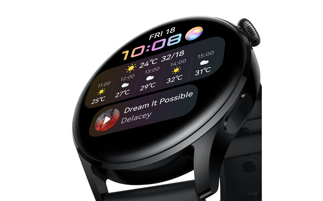 HUAWEI Launches Two New Smartwatches, the HUAWEI WATCH 3, Supporting Body Surface Temperature Measurement