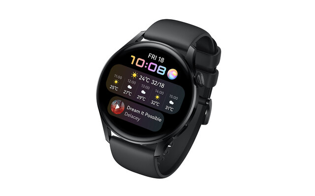 HUAWEI Launches Two New Smartwatches, the HUAWEI WATCH 3, Supporting Body Surface Temperature Measurement