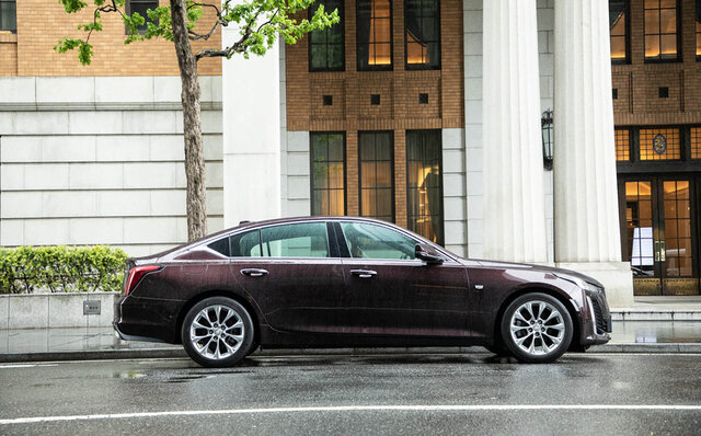 Better value for money than its German rivals – Test drive of the Cadillac CT5 | Cadillac