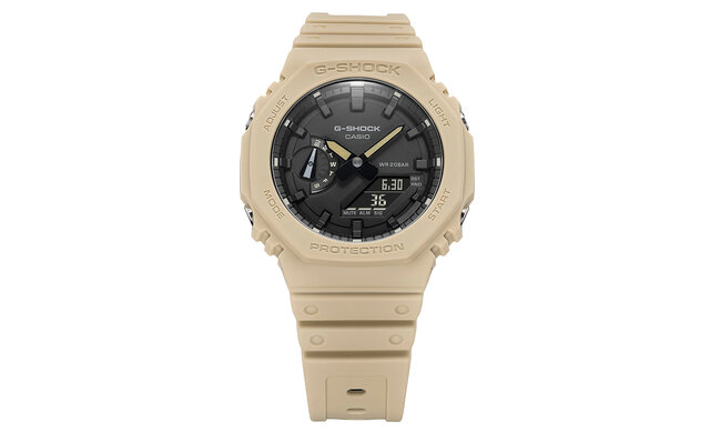 New colorways arrive for the popular “Casioak” GA-2100 with its octagonal bezel｜G-SHOCK