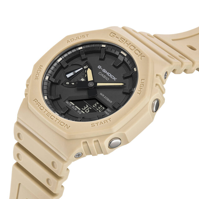 New colorways arrive for the popular “Casioak” GA-2100 with its octagonal bezel｜G-SHOCK