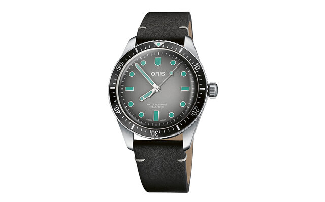 Oris Announces New Grey x Turquoise Blue 'Divers Sixty-Five' Models