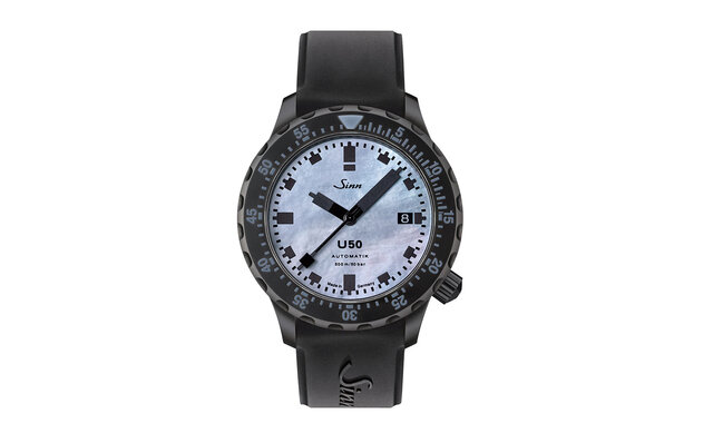 A unique "elegant diver's" watch where robust specifications meet the soft expression of a MOP dial!? | Sinn