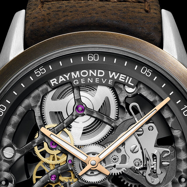 量産型スケルトンデザインの凄み。レイモンド・ウェイルによるヴィンテージ風渾身作｜RAYMOND WEIL