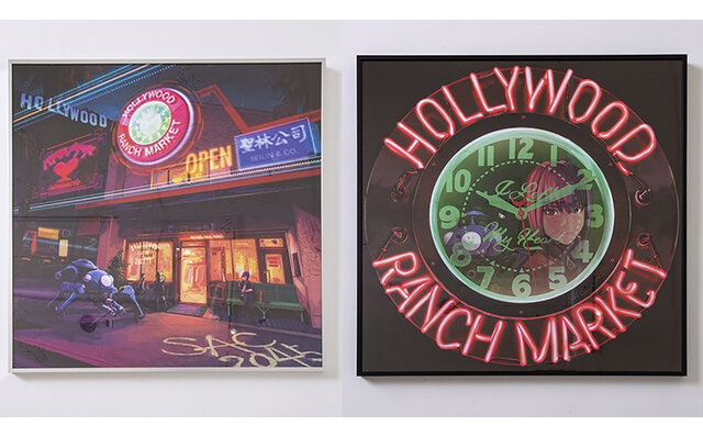 A must-see for fans. Hollywood Ranch Market presents apparel and accessories in collaboration with "Ghost in the Shell: SAC_2045"