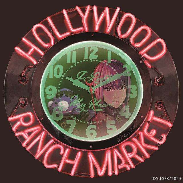 A must-see for fans. Hollywood Ranch Market presents apparel and accessories in collaboration with "Ghost in the Shell: SAC_2045"