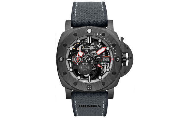 パネライとブラバスが初コラボ！　パネライ サブマーシブル S ブラバス Black Ops エディション｜PANERAI