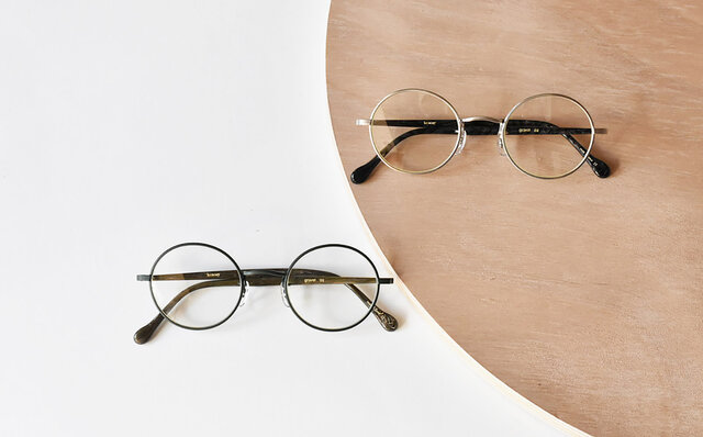 Inspired by "stones" found on the coast of Sado Island. Eyeglass frames made of acetate | kearny