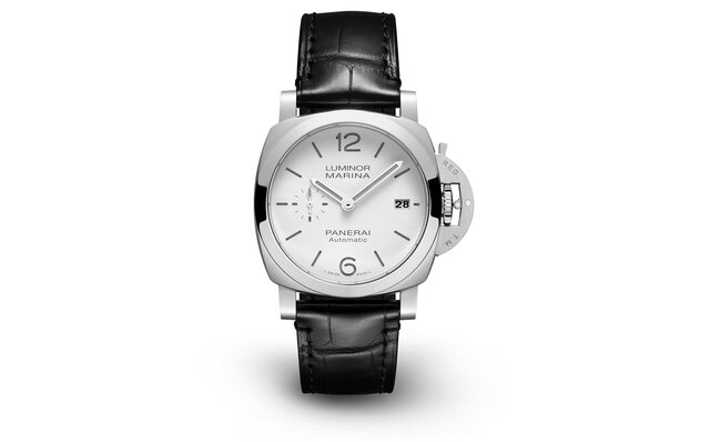 アイコニックなルックスはそのまま、腕載せがいい40ミリ径にダウンサイズ｜PANERAI