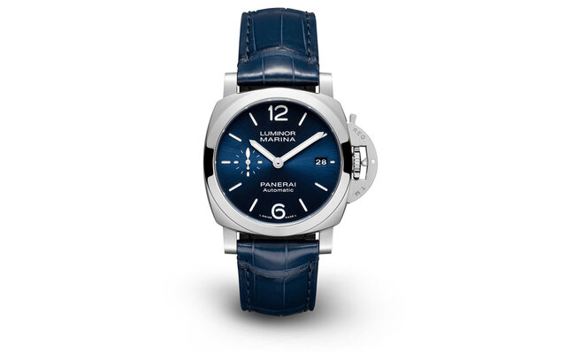 アイコニックなルックスはそのまま、腕載せがいい40ミリ径にダウンサイズ｜PANERAI