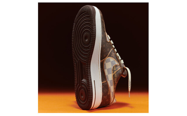 "Air Force 1" by Virgil Abloh Appears at Sotheby's Auction | LOUIS VUITTON x NIKE
