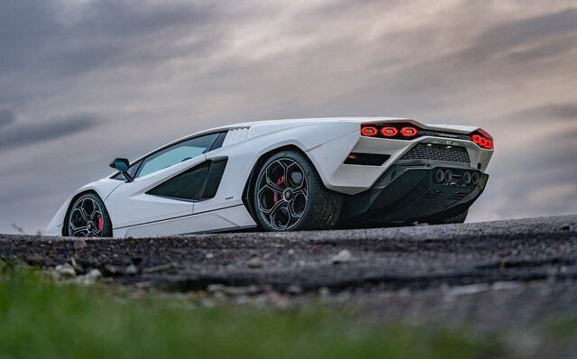 The Countach LPI 800-4 Makes Its First Public Road Debut | Lamborghini