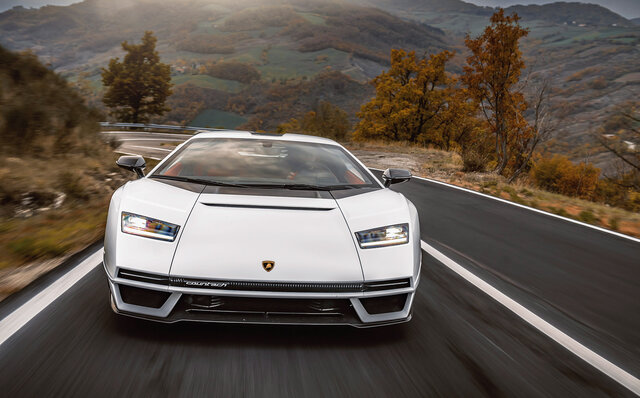 The Countach LPI 800-4 Makes Its First Public Road Debut | Lamborghini