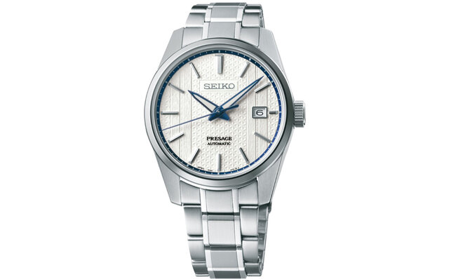 伝統テクスチャーをダイアルに表現したゼロハリコラボモデル｜SEIKO
