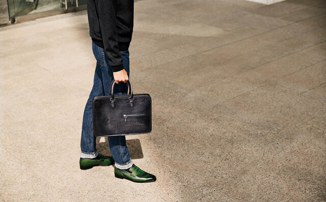 ドレープ技術が際立つ、ベルルッティの新作シューズ「Drapé(ドラぺ)」｜BERLUTI