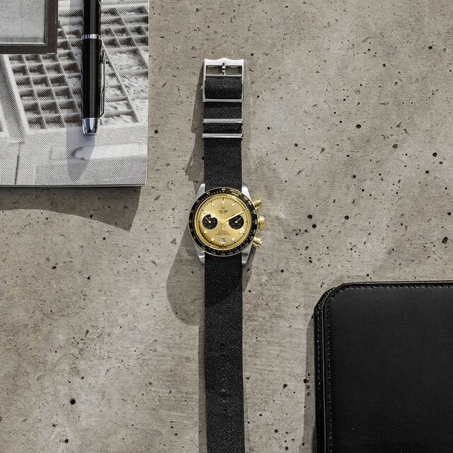 This is understated. A creation so refined it makes one squirm with delight!! This is what sporty chic is all about | TUDOR