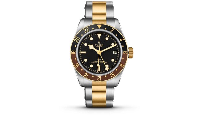 A striking neo-vintage presence. The new "Black Bay GMT S&G" | TUDOR