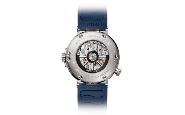 The Intricate Dialwork Reveals the New Direction of the Breguet Marine: The "Marine Équation Marchante 5557" Offers a World View with a Single Click | BREGUET