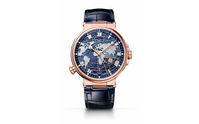 The Intricate Dialwork Reveals the New Direction of the Breguet Marine: The "Marine Équation Marchante 5557" Offers a World View with a Single Click | BREGUET