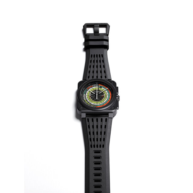 A limited edition of 500 pieces! The graphical and colorful BR 03-94 MULTIMETER | Bell & Ross