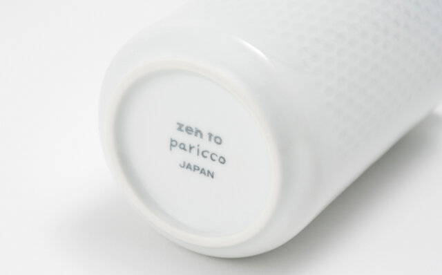 Sake vessels supervised by Paricco released from a ceramic manufacturer's original brand | zen to