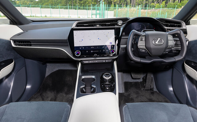 Test Drive: Lexus RZ Prototype with Steer-by-Wire – Effortless Steering Without Hand-Over | LEXUS