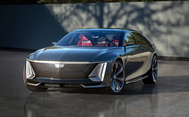 キャデラック、次世代最高級BEVセダン「セレスティック」のショーカーを世界初披露｜Cadillac