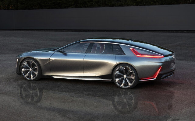 キャデラック、次世代最高級BEVセダン「セレスティック」のショーカーを世界初披露｜Cadillac