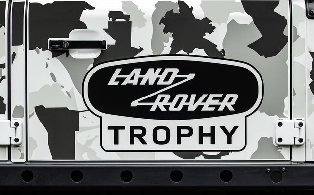 The previous generation Defender is reborn! A limited edition of only 25 vehicles worldwide, clad in camouflage | Land Rover