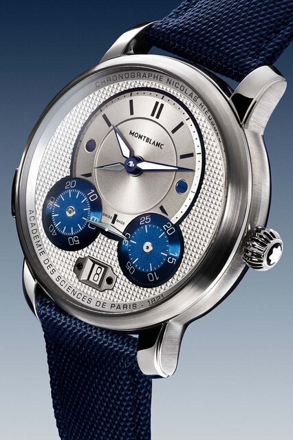 A chronograph paying homage to Nicolas Rieussec, the father of the chronograph, is given a modern update | MONTBLANC