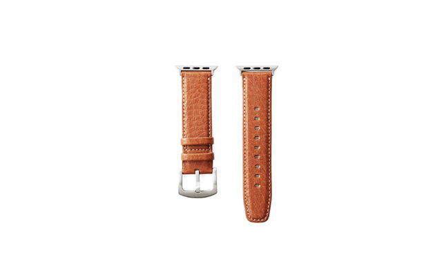 Add a touch of quality with Japanese oil-tanned leather that beautifully ages over time. "Leather Band for Apple Watch" | TSUCHIYA-KABAN
