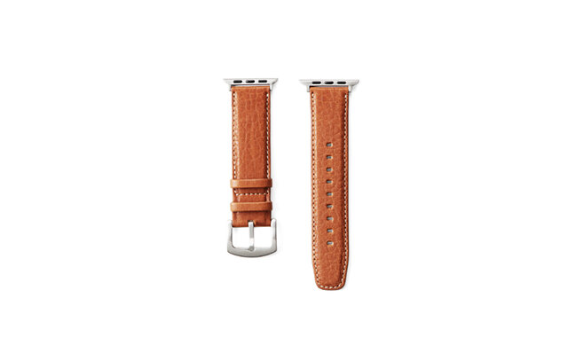 Add a touch of quality with Japanese oil-tanned leather that beautifully ages over time. "Leather Band for Apple Watch" | TSUCHIYA-KABAN