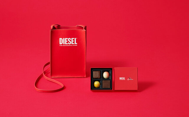 DIESEL's First Collaboration with Belgian Chocolatier "Deremiens": Limited Edition Valentine's Gift Set & Collaboration Menu Launch | DIESEL