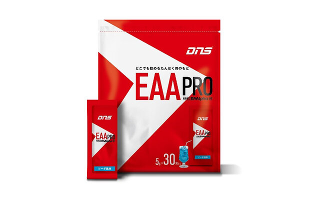 少量で効率的な身体づくりをサポート。どこでも飲めるたんぱく質のもと「EAA PRO」が登場｜DNS