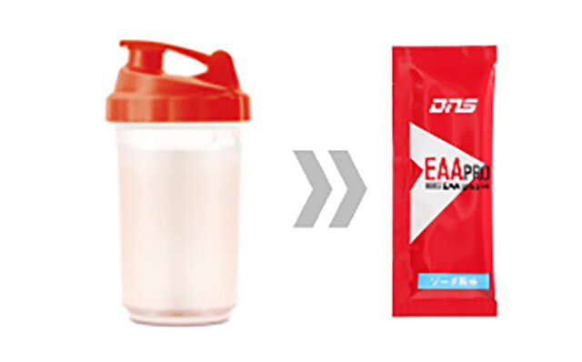 少量で効率的な身体づくりをサポート。どこでも飲めるたんぱく質のもと「EAA PRO」が登場｜DNS