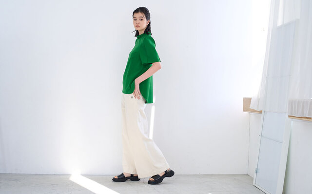 オンとオフを気にせずボーダレスに|LANVIN en Bleu オンとオフを気にせずボーダレスに|LANVIN en Bleu
