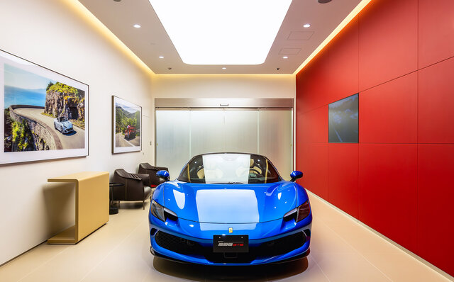 Expressing Ferrari's Latest Vision in Asia's Largest Showroom: Concorso Shiba Showroom Opens | Ferrari