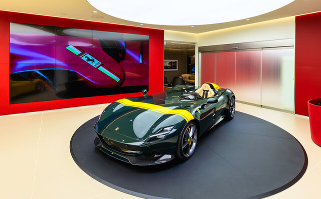 Expressing Ferrari's Latest Vision in Asia's Largest Showroom: Concorso Shiba Showroom Opens | Ferrari