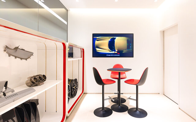 Expressing Ferrari's Latest Vision in Asia's Largest Showroom: Concorso Shiba Showroom Opens | Ferrari