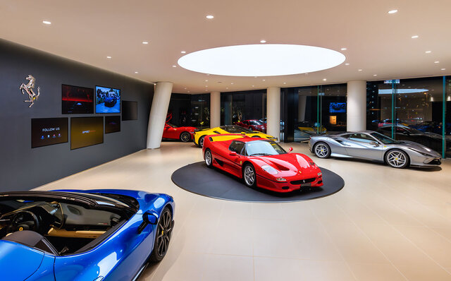 Expressing Ferrari's Latest Vision in Asia's Largest Showroom: Concorso Shiba Showroom Opens | Ferrari
