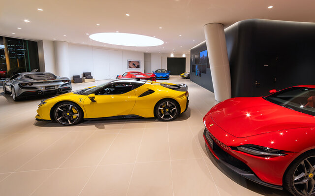 Expressing Ferrari's Latest Vision in Asia's Largest Showroom: Concorso Shiba Showroom Opens | Ferrari