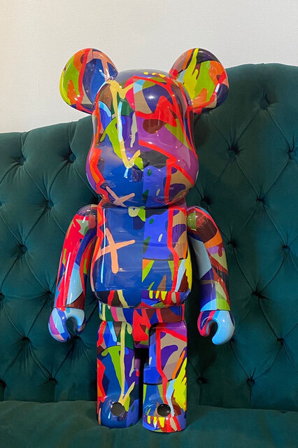 BAD MOOD × atmos BE@RBRICK 1000% by SEKAI NO OWARI's Fukase Now Available | MEDICOM TOY